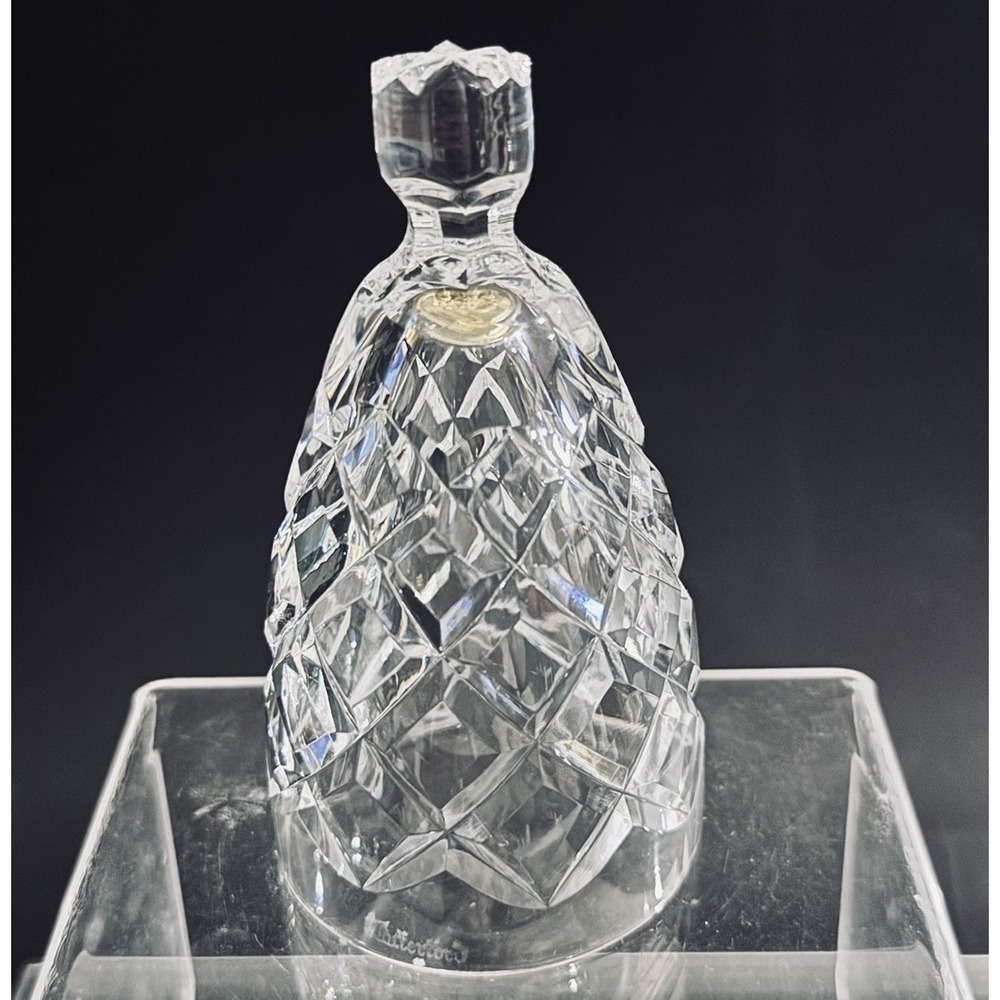 Vintage Waterford Clear Crystal 12 Days of Christmas Bell Watermark - No Dongel